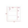 FM FURNITURE Lincoln Mirrored Medicine Cabinet with 3 Inner Shelves and 2 Open Shelves, Light Oak view 2