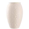 Belleek Field of Shamrocks Vase - White Flower Vase Handcrafted Fine Parian China Irish Decor, 6.3" W x 10" H view 1