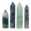 The Chrysalis Stone | Fluorite Point | 3.5 - 5 Tall | 1 Pc | Crystals and Healing Stones, Room Decor, Spiritual Gifts, Reiki, Chakra, Witchcraft, Yoga, Meditation Accessories view 3