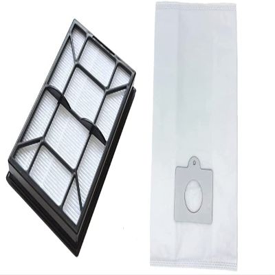 9 PK Replacement to Fit Type C/Q, 5055 Vacuum Bags, 1 EF9 Hepa Exhaust Filter 53296. Fits Kenmore Canister Models: 81714, 21814, 22614, BC7005