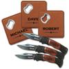 Personalized Knife and Bottle Opener Coaster Set of 7 | Groomsmen Gift | Groomsman Gift Set | Groomsman Proposal Gift | Gift for Him | Boyfriend Gift view 1