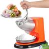 Electric Ice Shaver, Stainless Crusher, Snow Cone Maker for Commercia, Dual Stainless Steel Blades Shaved Ice Machine, Ice Shaver Snow Cone Maker for Cocktails, Ice Cream view 1