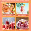 Electric Ice Shaver, Stainless Crusher, Snow Cone Maker for Commercia, Dual Stainless Steel Blades Shaved Ice Machine, Ice Shaver Snow Cone Maker for Cocktails, Ice Cream view 4