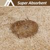 COSY HOMEER Extra Thick Bath Rugs for Bathroom - Anti-Slip Bath Mats Soft Plush Yarn Shaggy 100% Strong Mirco Polyeste Mat Living Room Bedroom Mat Floor Water Absorbent(Beige,16x24 - Inches) view 2