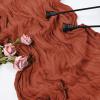 10 Pcs Terracotta Cheesecloth Table Runner 10FT, Gauze Table Runner for Wedding Reception Sheer Bridal Shower Birthday Party Boho Table Decoration, Rustic Romantic Wedding Runner view 4