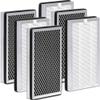 Zouhwaso 6 Pcs MA Series 15 Replacement Filter, 3-in-1 Composite Filter with H13 True HEPA, Activated Carbon and Pre-filter, Compatible with MA Series 15 Air Purifier view 1
