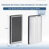 Zouhwaso 6 Pcs MA Series 15 Replacement Filter, 3-in-1 Composite Filter with H13 True HEPA, Activated Carbon and Pre-filter, Compatible with MA Series 15 Air Purifier view 4