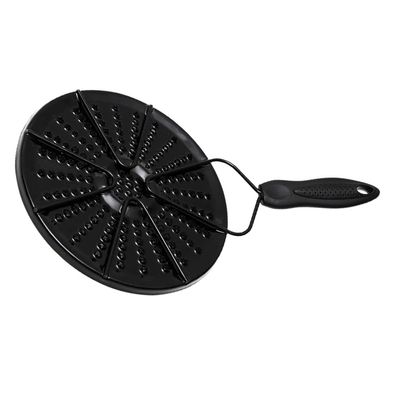 SOLUSTRE Heat Diffuser Plate Iron Cooker Iron Mat with Handle Flame Diffuser Simmer Ring Burner Covers Roasting Racks for Electric Gas Stove