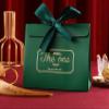 Crysdaralovebi New Creative Wedding Candy Box high-end Wedding Companion Gift Box Wedding Candy Cookie Bag Birthday Box (D,50PCS) view 3