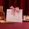 Crysdaralovebi New Creative Wedding Candy Box high-end Wedding Companion Gift Box Wedding Candy Cookie Bag Birthday Box (D,50PCS) view 4