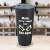 Mother's Day Black Viking Tumbler 20oz - I Ruined Your Boo-Bees - Funny Puns Mommy Mama Parents Birthday Celebration Relative from Daughter Son view 3