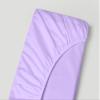 Extra Deep Pocket Bottom Fitted Sheet - 1000-Thread-Count Egyptian Cotton Single Fitted Sheet Only, Extra Deep Pockets California King Size - Fits Upto 24-Inches Mattress - Lilac view 1