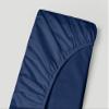 Extra Deep Pocket Bottom Fitted Sheet - 1000-Thread-Count Egyptian Cotton Single Fitted Sheet Only, Extra Deep Pockets California King Size - Fits Upto 24-Inches Mattress - Mediterranean Blue view 1
