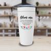 Mother's Day White Viking Tumbler 20oz - Glam-Ma - Funny Sarcasm Grandmother Definition Grandparents Nana Nanny Novelty from Grandchild view 3