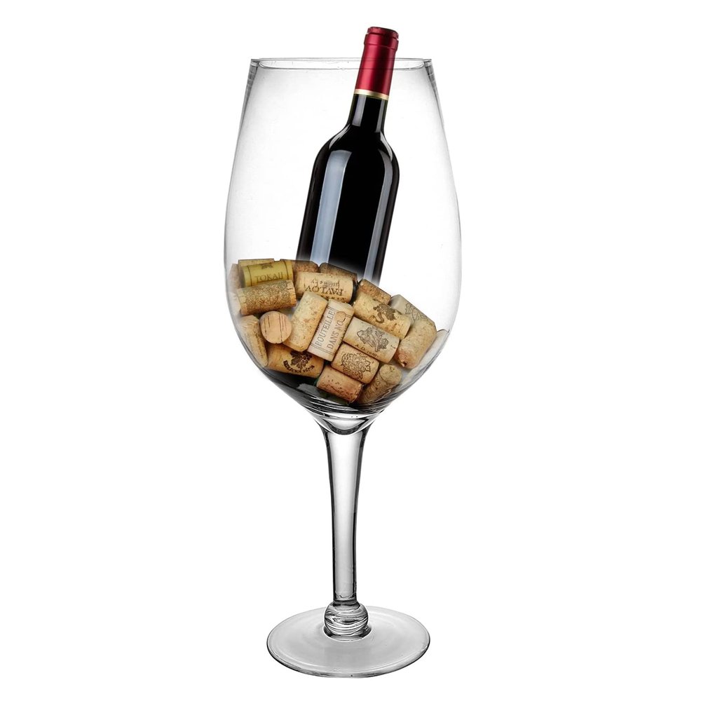 KIOP Glass Giant Oversized Goblet Glass Extra Large 6500 ml Draft Beer Glass Large Large Capacity Bar Large Wine Glass