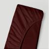 Extra Deep Pocket Bottom Fitted Sheet - 1000-Thread-Count Egyptian Cotton Single Fitted Sheet Only, Extra Deep Pockets California King Size - Fits Upto 24-Inches Mattress - Wine view 1
