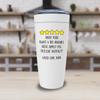 Mother's Day White Viking Tumbler 20oz - 5 Stars - Funny Sarcasm Five Stars Review Favorite Mom Grandma Stepmom Super Mommy Wife Relationship view 3