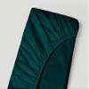 Extra Deep Pocket Bottom Fitted Sheet - 1000-Thread-Count Egyptian Cotton Single Fitted Sheet Only, Extra Deep Pockets California King Size - Fits Upto 24-Inches Mattress - Teal Blue view 1
