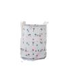 Dirty Clothes Laundry Basket Canvas Foldable Waterproof Dirty Laundry Basket Cotton Linen Toy Storage Basket For Baby view 1