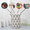 Dirty Clothes Laundry Basket Canvas Foldable Waterproof Dirty Laundry Basket Cotton Linen Toy Storage Basket For Baby view 4