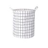 YUANstore Laundry Bag Foldable Laundry Basket Large Dirty Laundry Basket Hamper Sorter Oxford Cloth Dirty Clothes Bag with Aluminum Handle view 1
