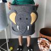 Baby Laundry Basket Sundries Storage Basket Foldable Toy Storage Bucket Dirty Clothes Container Folding Cartoon Animal Box view 2