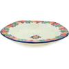 Polmedia Polish Pottery Pasta Bowl 9-inch - Spring's Arrival Pattern Handmade in Boleslawiec Poland by Ceramika Artystyczna + Certificate of Authenticity view 2