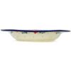Polmedia Polish Pottery Pasta Bowl 9-inch - Spring's Arrival Pattern Handmade in Boleslawiec Poland by Ceramika Artystyczna + Certificate of Authenticity view 3