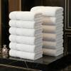 Ample Decor Hand Towel 18 X 28 Inch Pack of 6 600 GSM 100% Cotton,Soft Absorbent Thick Durable Premium Quality, for Hotel, Bathroom, Spa, Daily Use, Gym - White view 2