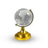 Geode Presents Glass Crystal Globe, Standard, Clear, 1 Piece #Aport-207 view 1