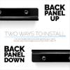 2-Pack 6" Floating Metal Wall Shelf for Books, Organizer, Speakers, Plants, Cameras, Books, Decor Display, Storage, Routers & More Wide Universal Holder Shelf by Brainwavz (Black) view 4
