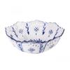 SCZWP8 Chinese Blue And White Porcelain Ceramic Fruit Plate Ornaments Retro Ceramic Fruit Plate Decoration Ceramic Crafts Coffee Table Candy Dried Fruit Plate Suitable For Living Room view 1