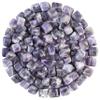 Crocon 1LB Amethyst Tumbled Stones and Crystals Bulk 2000+ carats, Polished Stones Rock Collection vase Filler tumbles Crystals Healing Reiki Gemstone Gifts, Fountain tumbles Size 20 mm view 1