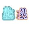 Class of 2022 Cookie Cutter & Stamp #3 (4.5 in. Tall X 3.97 in. Wide) view 2