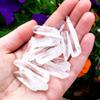 Lemurian Seed Crystal, or Lemurian Quartz from Brazil Raw Natural Rough Crystal Healing Gemstone 2pc set view 2