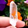 Lemurian Seed Crystal, or Lemurian Quartz from Brazil Raw Natural Rough Crystal Healing Gemstone 2pc set view 4