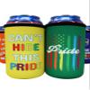 16oz LGBTQ Pride Can Coolers - Gay Pride Stuff, Accessories for Parade, Wedding Favor, Coming Out Party Gift, Rainbow Flag Merch, 16 oz Tall Boy Can Cooler Insulated Sleeve, Proud Tallboy Can Cooler view 4
