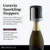 CORAVIN Sparkling Stoppers Preserve Wine for 4 Weeks 2 Stoppers for Champagne, Other Sparkling Wines view 3