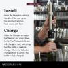 CORAVIN Sparkling Stoppers Preserve Wine for 4 Weeks 2 Stoppers for Champagne, Other Sparkling Wines view 4