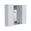 Tuhome Artemisa Medicine Cabinet with Integrated Mirror, Six Interior Storage Shelves, Secure Double-Door Design, Space-Saving Wall Cabinet for Organized Bathrooms and Daily Essentials. view 1
