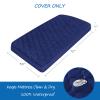 Cot Mattress Pad Protector Waterproof, Quilted Cot Size Mattress Cover 30" X 75" X 10" Fitted for Narrow Twin/Camp Bunk/Rvs Bunk/Guest Beds, Deep Pocket Mattress Topper, Navy (Cover Only) view 2