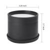 BTSD-home 8 Pack Bed Risers 4 Pcs 3 Inch Furniture Risers and 4 Pcs 2 Inch Round Table Risers view 4
