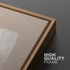 SIGNWIN Framed Canvas Print Wall Art Set Geometric White Brown Paint Strokes Abstract Shapes Illustrations Modern Art Minimal Decorative Nordic for Living Room, Bedroom, Office - 24"x36"x2 Natural view 4