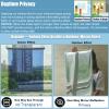LXLF 13/17/21/25/29/32.6/36.6/40.5 in Wide Roller Shade, Suction Cups Roll-Up Blind for Glass Window Door, Heat Control UV Protection Sun Blocking (Size : 63x150cm/25x59in) view 3