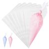 VolksRose 100Pcs Disposable Piping Bags, 24 inch Anti Burst and Non-Slip Pastry Bags, Thicken Cake Decorating Bags Icing Piping Bags for Cake Cupcakes Cookies Frosting, White view 1