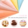 VolksRose 100Pcs Disposable Piping Bags, 24 inch Anti Burst and Non-Slip Pastry Bags, Thicken Cake Decorating Bags Icing Piping Bags for Cake Cupcakes Cookies Frosting, White view 2