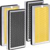Zouhwaso [Pet Care] MA Series 15 Replacement Filter compatible with MA Series 15 Air Pur-ifier, 3-in-1 Composite Filter with Upgrade Acti-vated Car-bon, H13 True HEPA and Pre-filter, Pack of 4 view 1