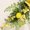 Artificial Lemon Garland Green Leaves Fruit Ornaments Fake Lemon Branch Hanging Lemon Garland for Wedding Home Wall Decoration - Door Head view 2