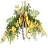 Artificial Lemon Garland Green Leaves Fruit Ornaments Fake Lemon Branch Hanging Lemon Garland for Wedding Home Wall Decoration - Door Head view 3