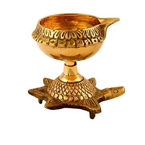 phareLamp Presents Brass Pooja Diya Home Diwali Akhand Jyot Decor #Sr-757#Aport-757